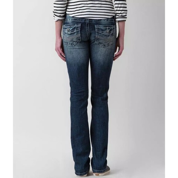 BKE Starlite Straight Stretch Jean size 27R - Picture 1 of 11